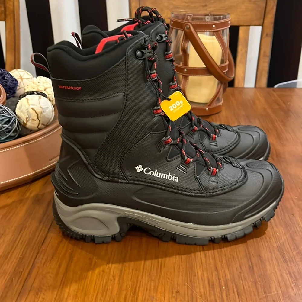 Columbia Bugaboot Boots III black Waterproof Winter 200g Insulation Mens Sizes